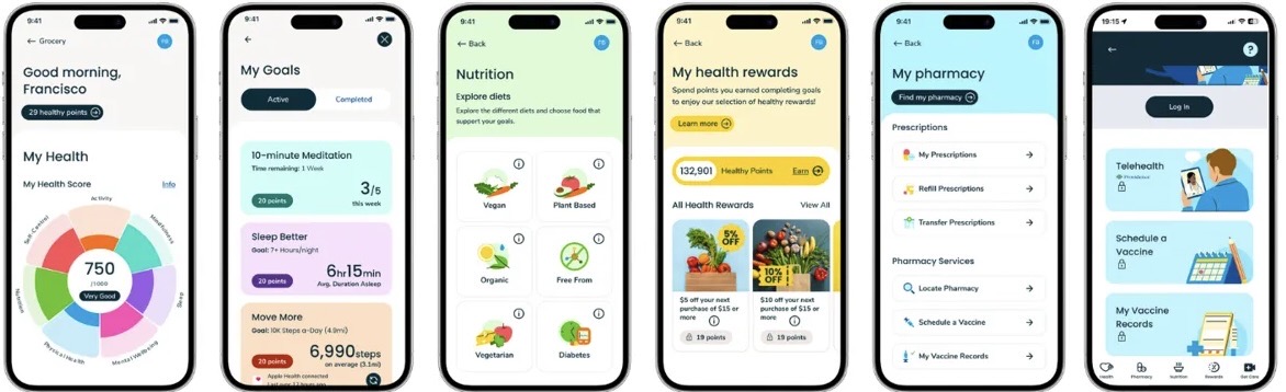 Albertsons Pilot App interface