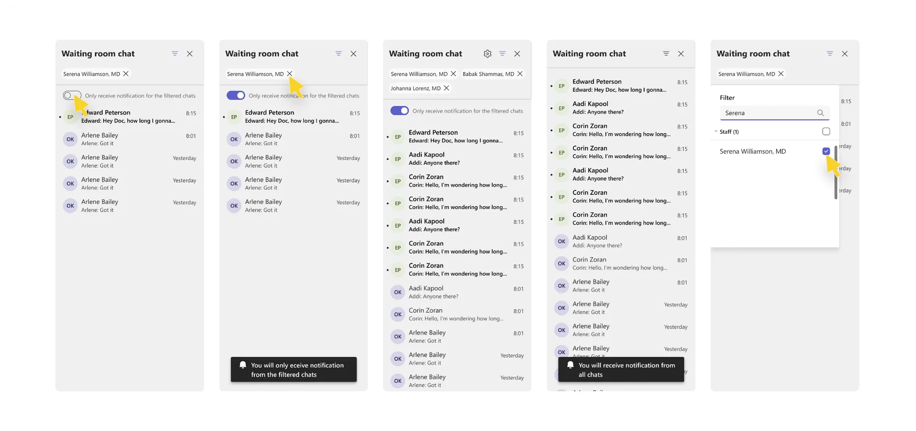 Proactive Scheduler Chat