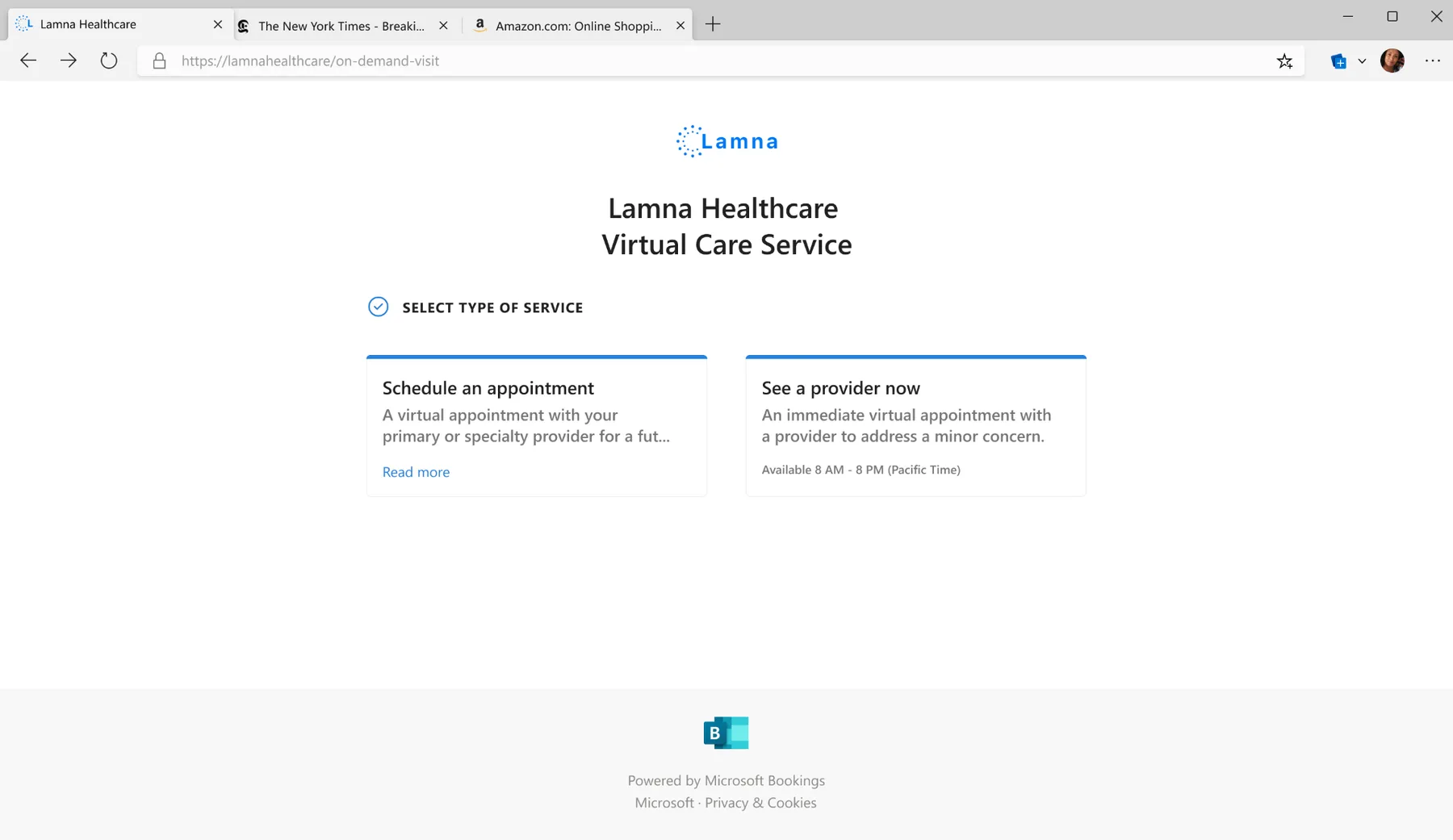 Booking Management Interface